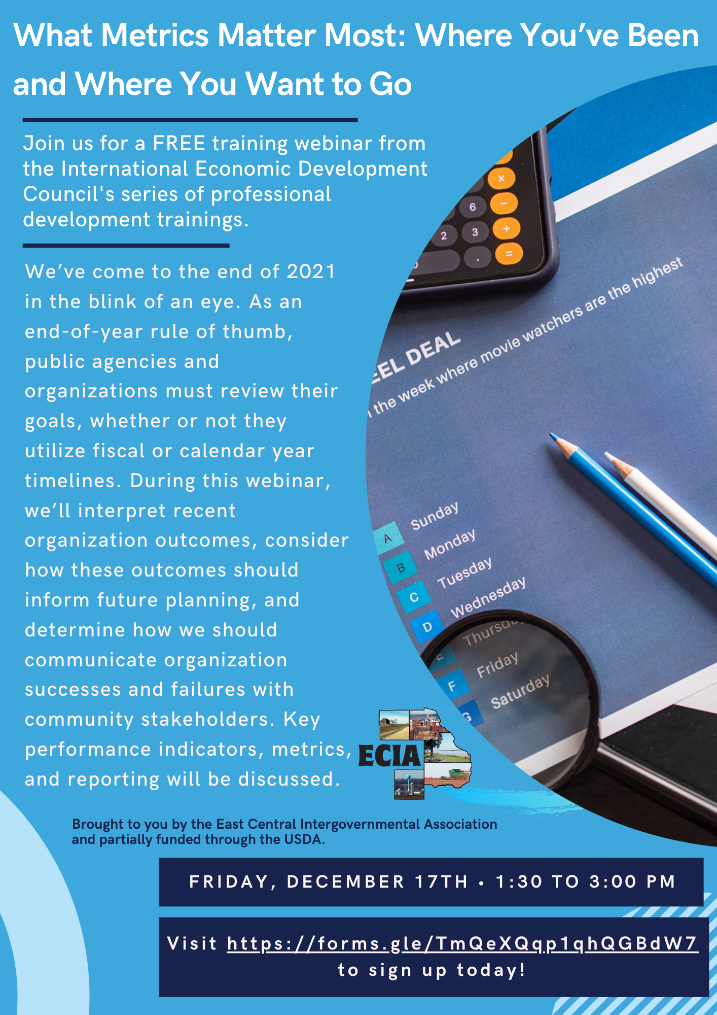 What Metrics Matter Most IEDC 12-17-21 Flyer